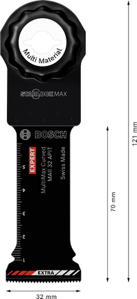 „Bosch EXPERT PAIZ 32 AIT MetalMax“ įgilinamo pjovimo ašmenys, kietmetalio.